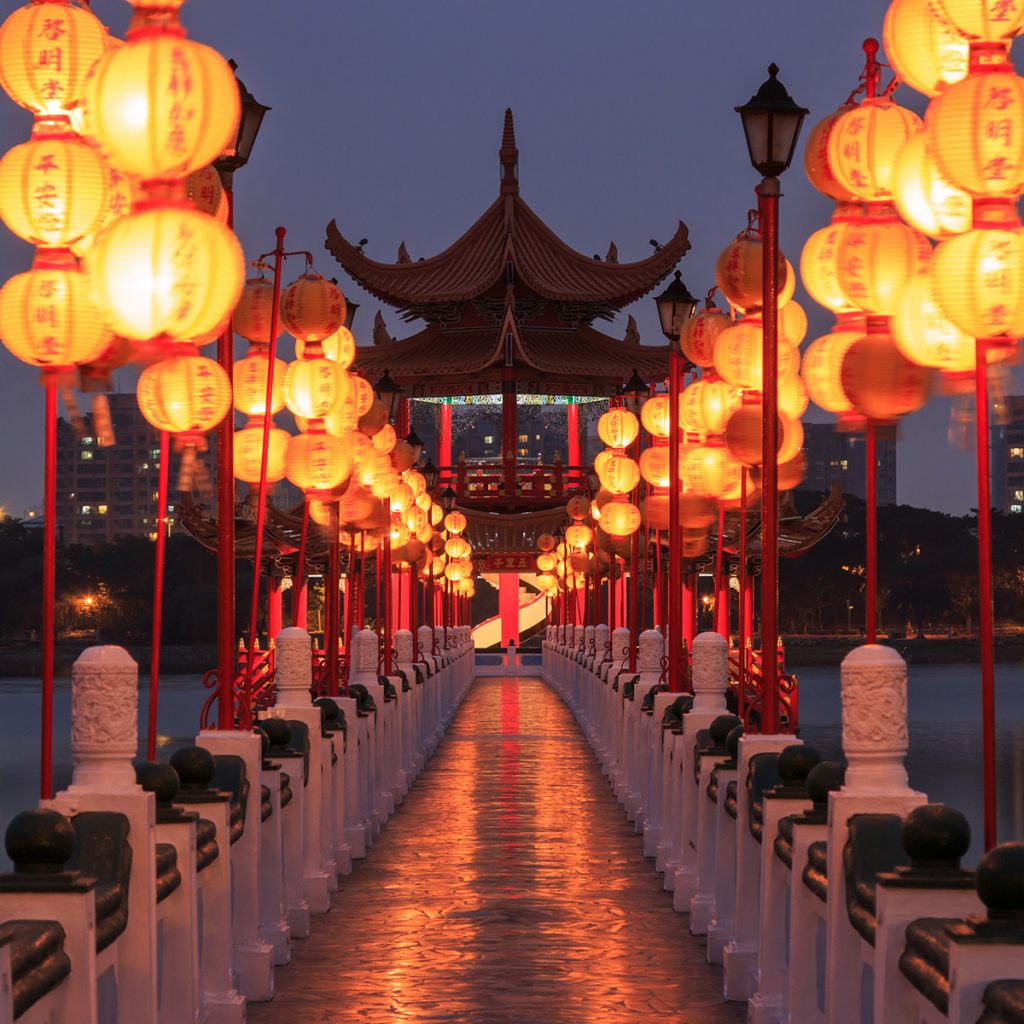 Spring and Autumn Pavilions, Lotus Pond, Kahosiung