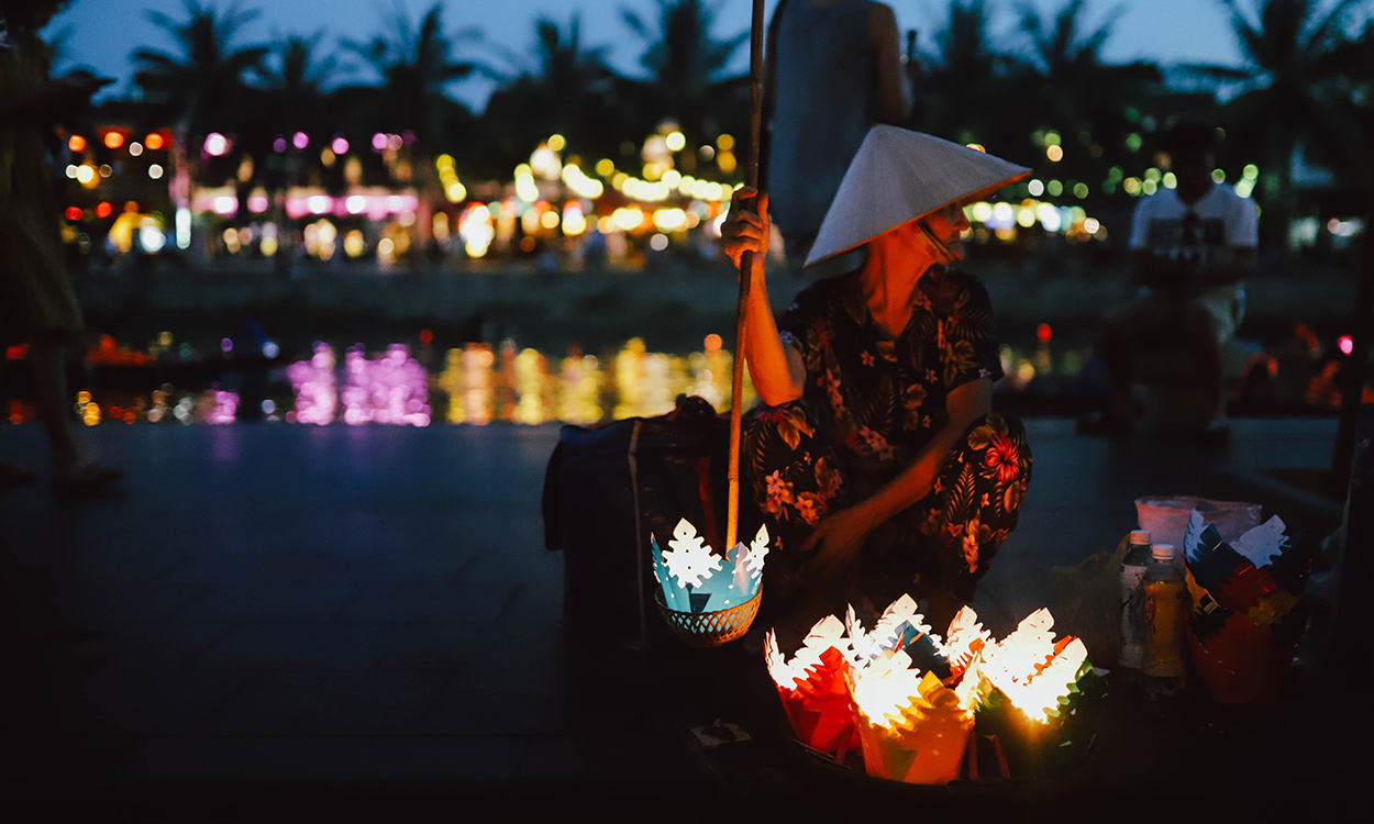 Hoi An full moon festival lanterns