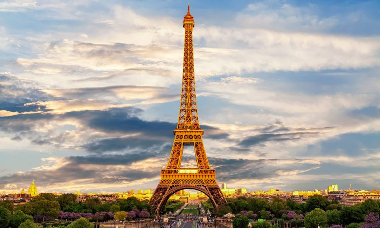 Eiffel Tower in Paris, France